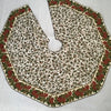Holly Christmas Tree Skirts (150cm diameter)